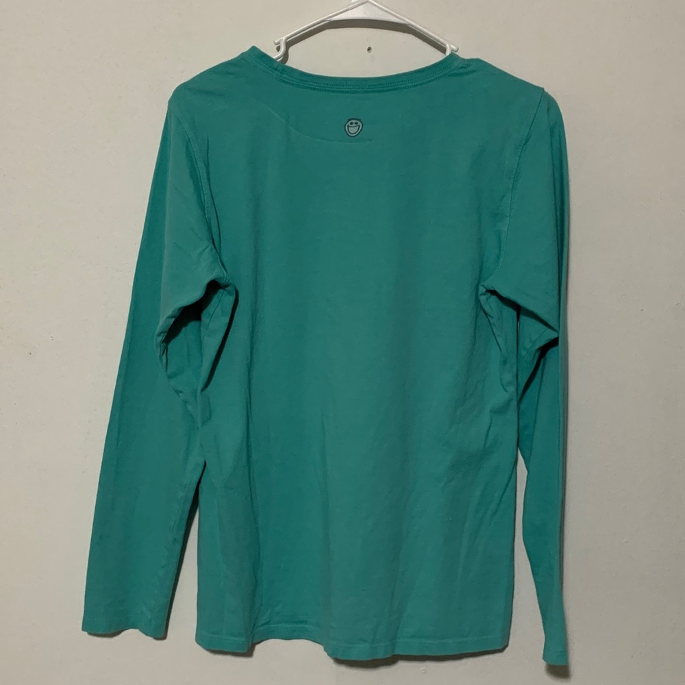 Life Is Good Kids' Aqua Long Sleeve Tee - Picture 3 of 5